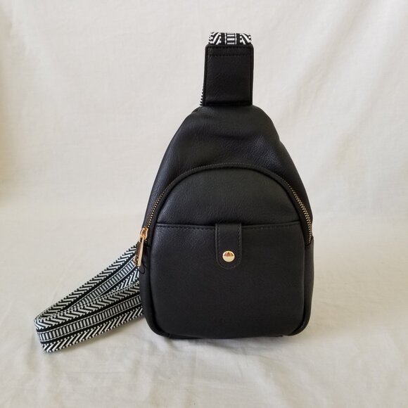 Telena Handbags - NWT! Telena Soft Faux Leather Shoulder/Crossbody Bag w/Anti-Theft & Adjust Strap